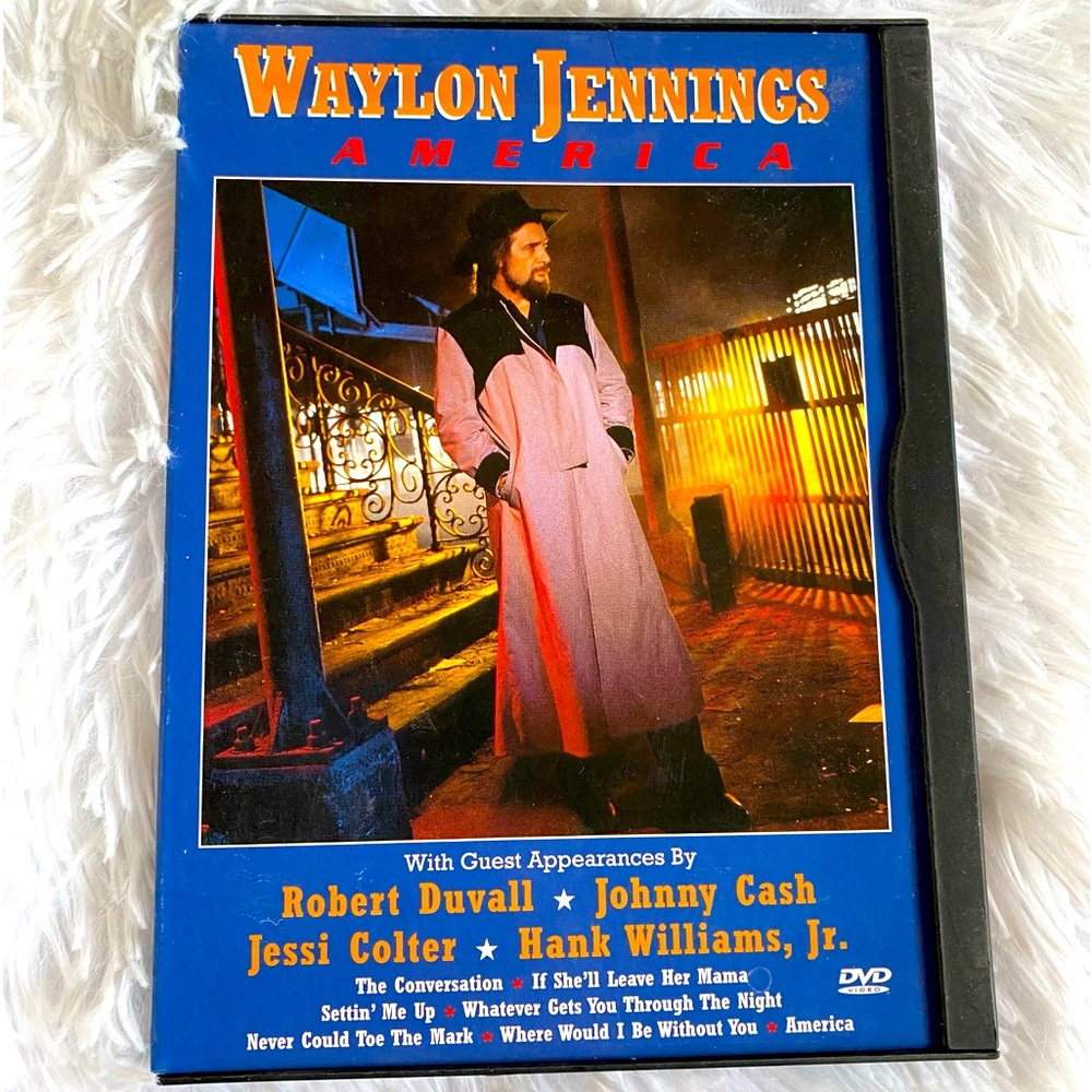 Waylon Jennings America DVD. 2003. Vintage. Country Music.